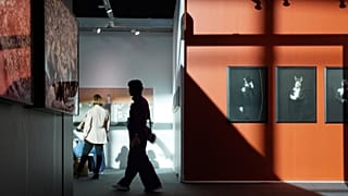 Inside the Paris Photo show.