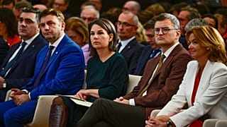 Annalena Baerbock at the Berlin conference on EU enlargement, 2 November 2023
