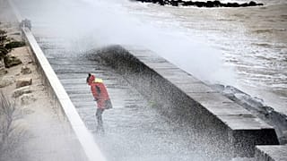 Le quai du Lazaret à La Rochelle, le 2 novembre 2023