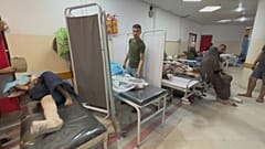 الإصابات في المستشفى الاندونيسي