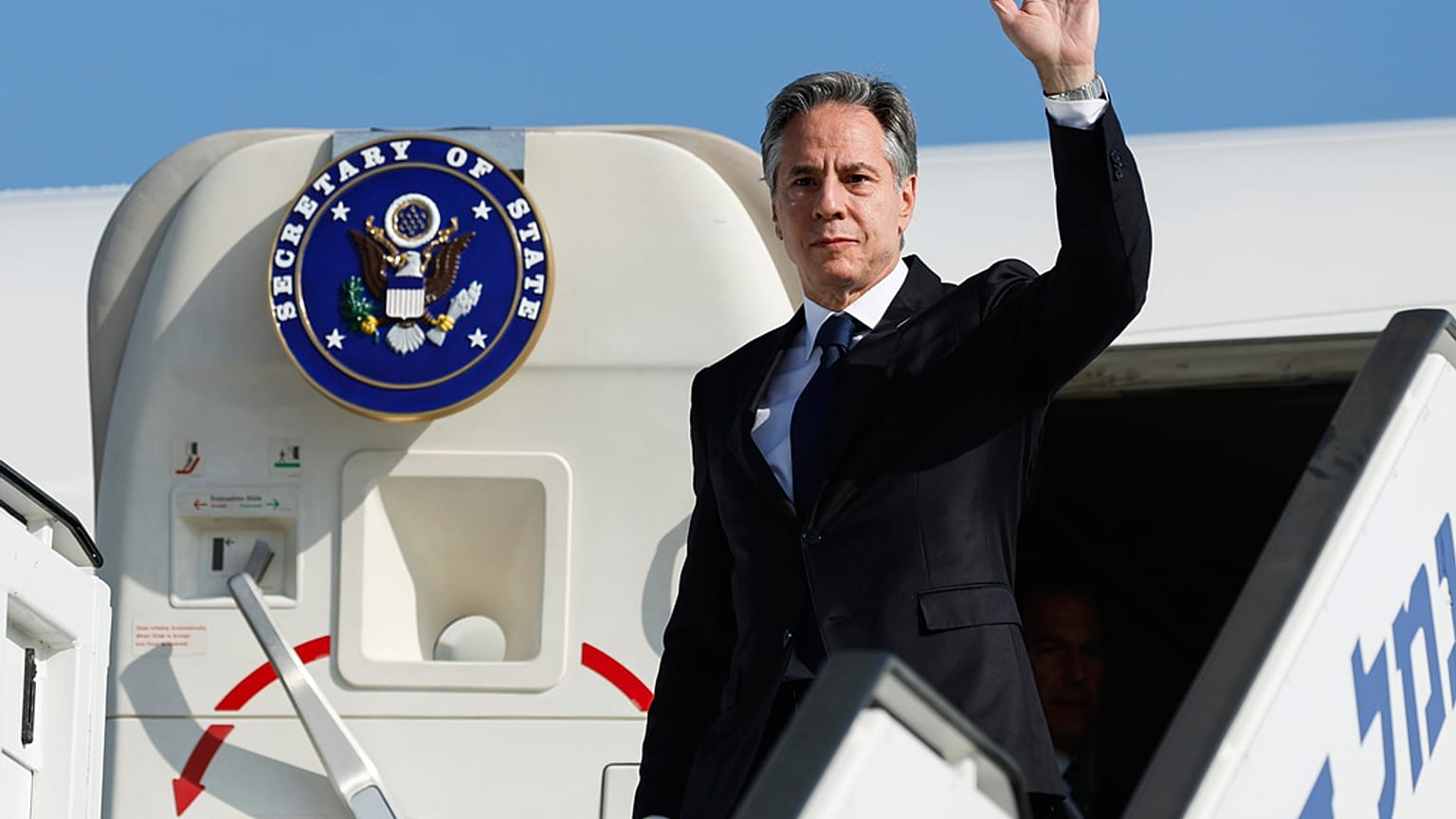 Ο Αμερικαν΄ςο υπουργός Εξωτερικών Άντονι Μπλίνκεν έφτασε στο Τελ Αβίβ