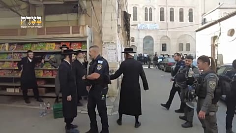 Полиция применила силу