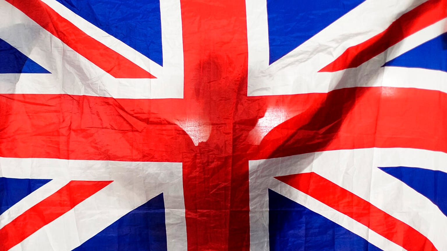 The UK flag. 