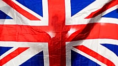 The UK flag. 