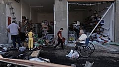 Dopo un raid dell'esercito israeliano a Jenin. (3.11.2023)
