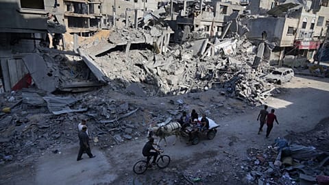 the Maghazi refugee camp