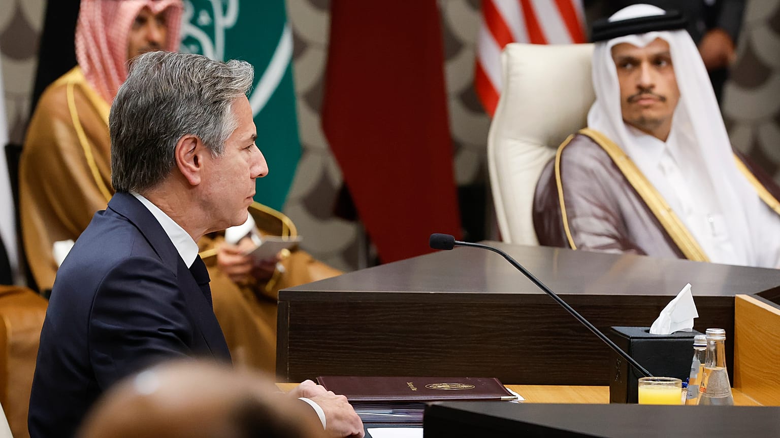 اجتماع وزير الخارجية الأمريكي بعدد من وزراء الخارجية العرب في عمان 4/11/2023