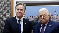 US-Außenminister Antony Blinken und Palästinenserpräsident Mahmud Abbas