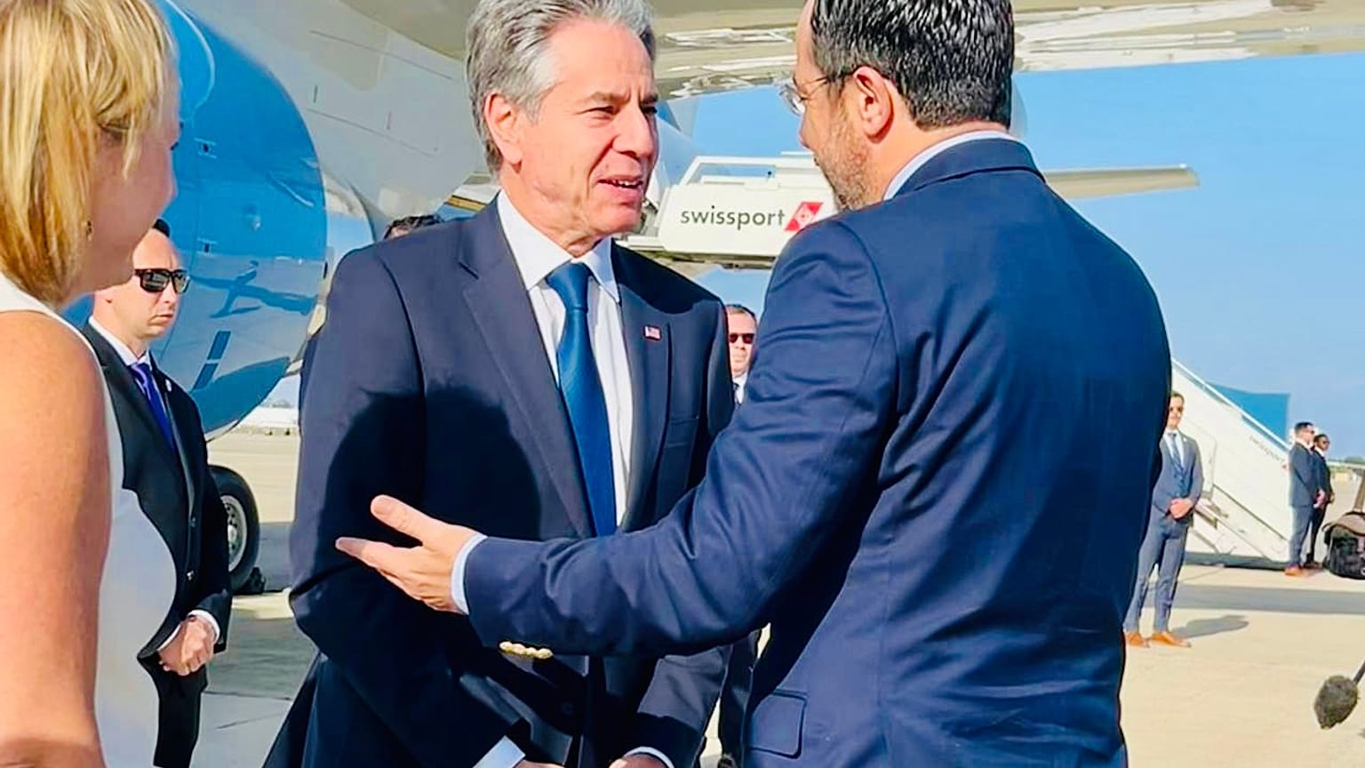 Άντονι Μπλίνκεν και Νίκος Χριστοδουλίδης