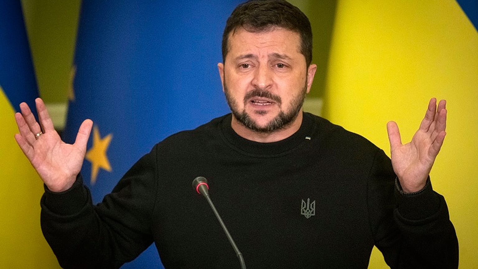 Ο Ουκρανός πρόεδρος Βολοντίμιρ Ζελένσκι