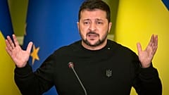 Der ukrainische Staatspräsident Wolodymyr Selenskyj 