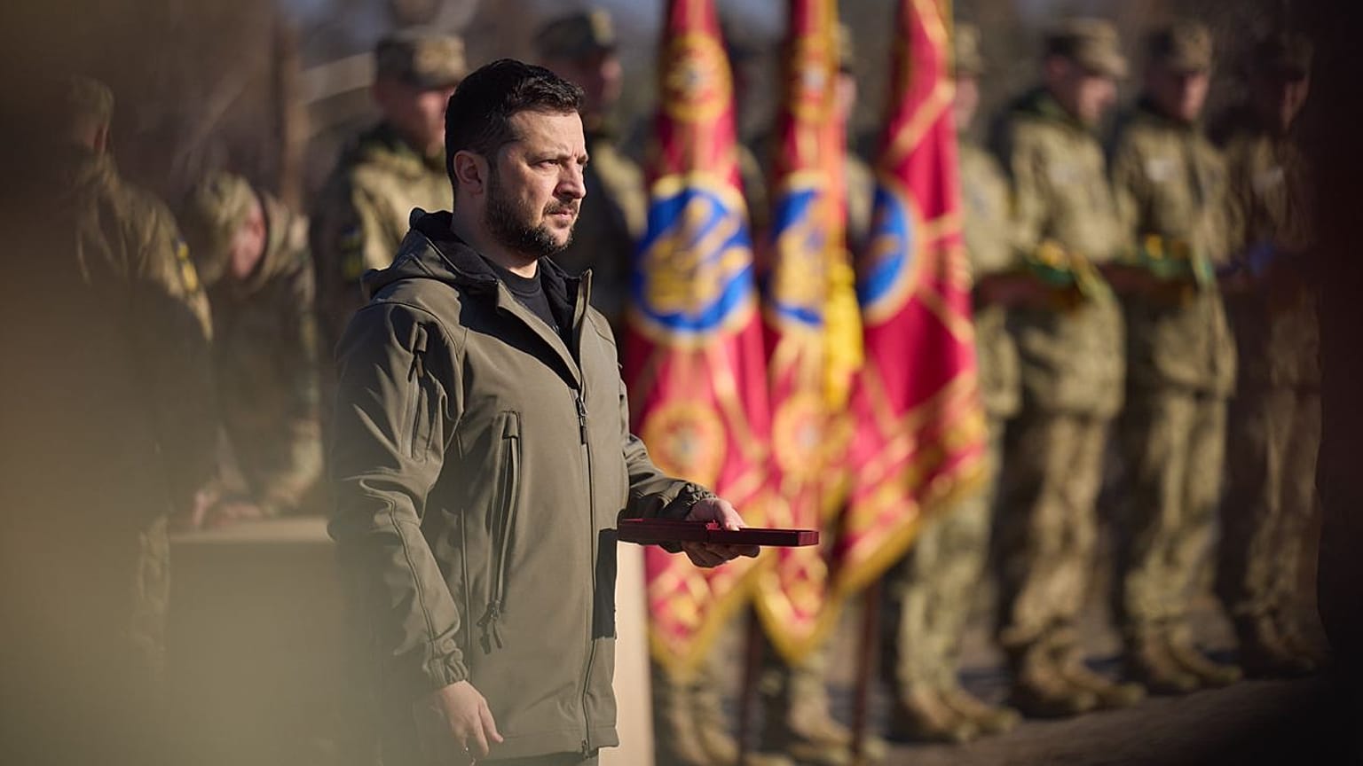 Zelensky in visita al fronte. (3.11.2023)