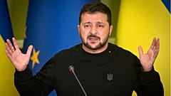 الرئيس الأوكراني فولوديمير زيلينسكي 
