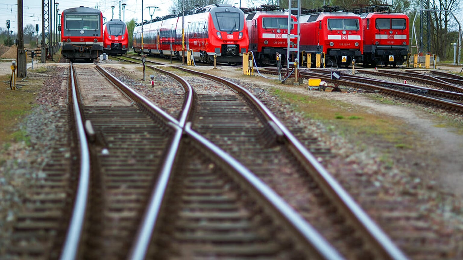 Almanya'da demiryolu çalışanları greve gitti (arşiv) 