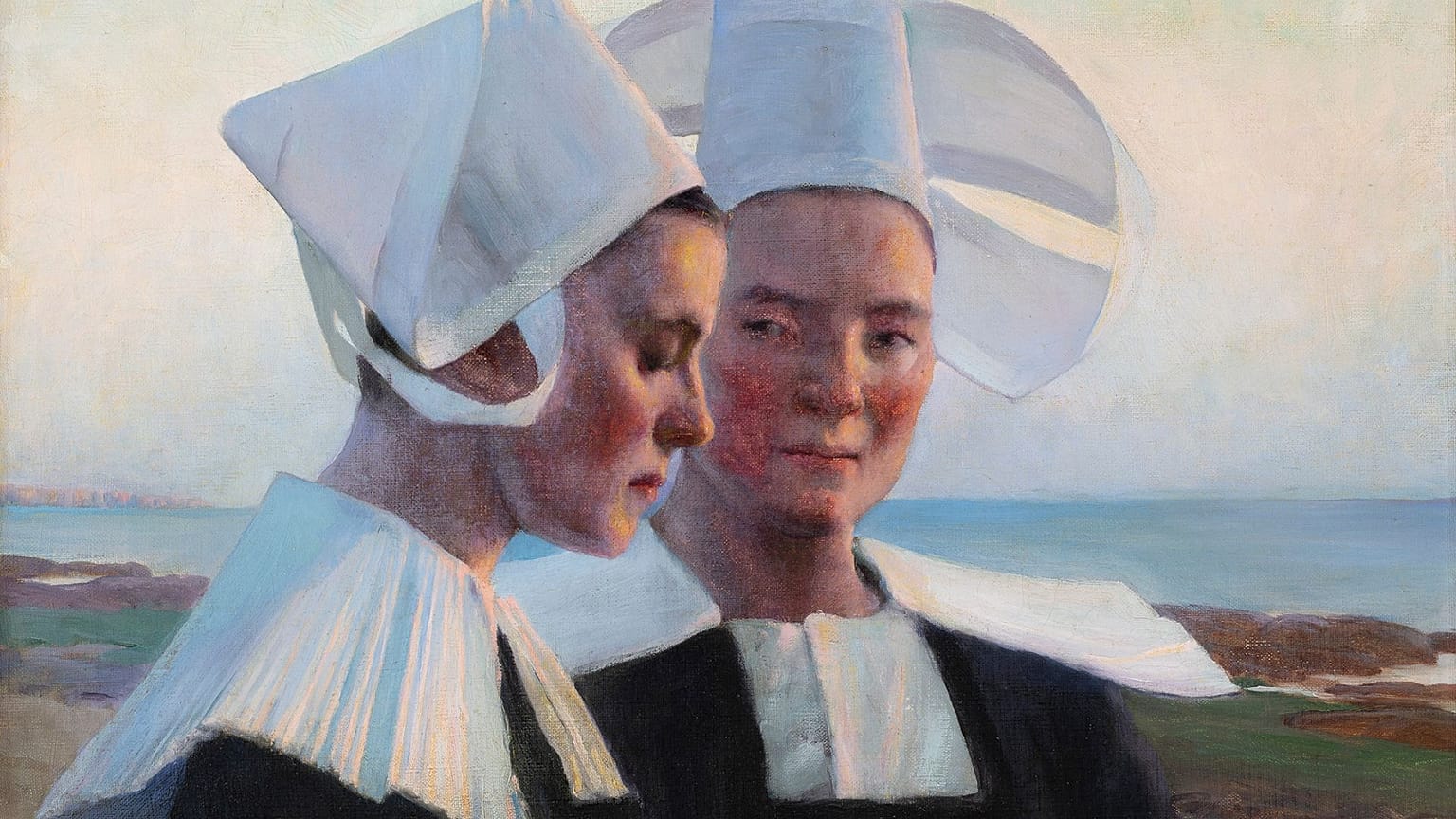 Cecilia Beaux (American, 1855–1942), “Twilight Confidences,”