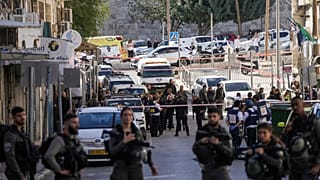 Το σημείο της επίθεσης στην Ανατολική Ιερουσαλήμ