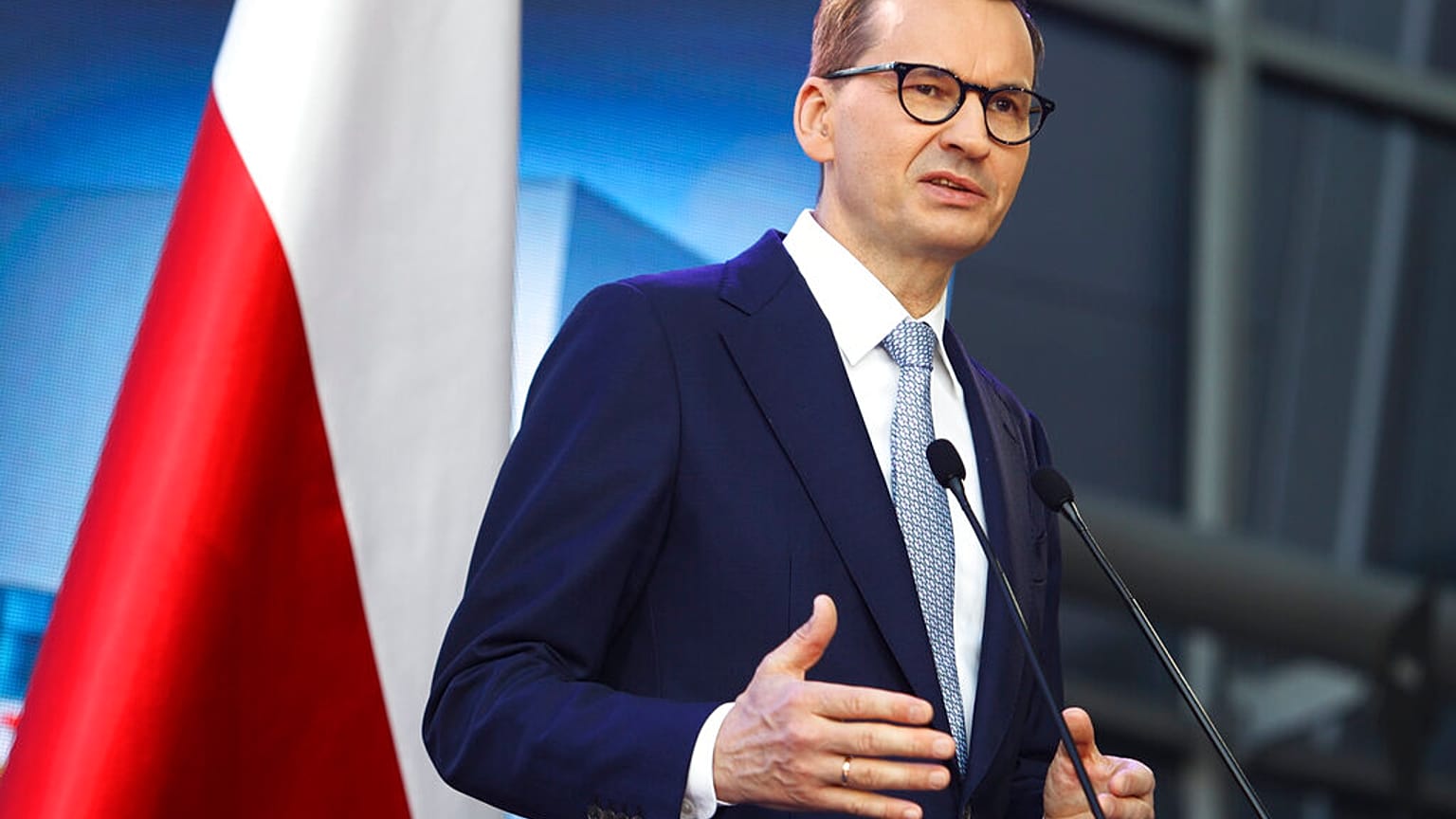 El ultraconservador Matheuz Morawiecki del partido Ley y Justicia 