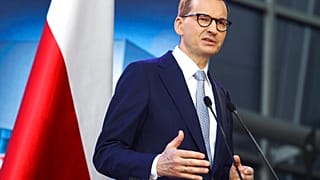 Le Premier ministre Mateusz Morawiecki à Konstancin-Jeziorna le 2 juin 2022 - Archive