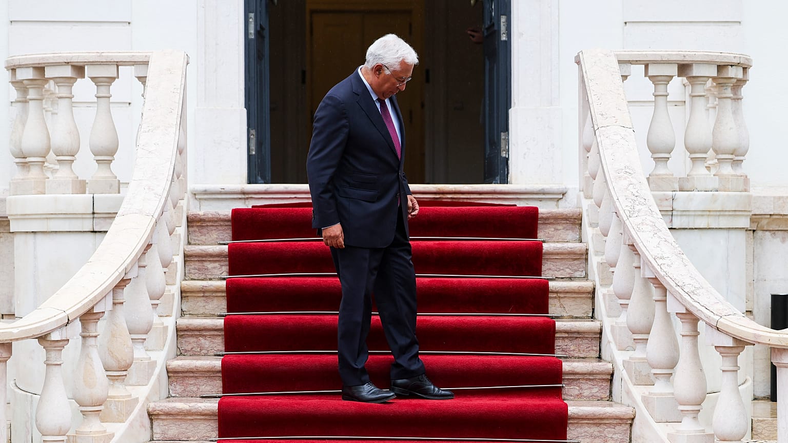 Primeiro-ministro António Costa no Palácio de São Bento (arquivo)