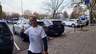 Alexis Sofocleous auf den Straßen von New York