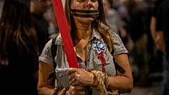 Protest für die Freilassung der Geiseln in Jerusalem in Israel