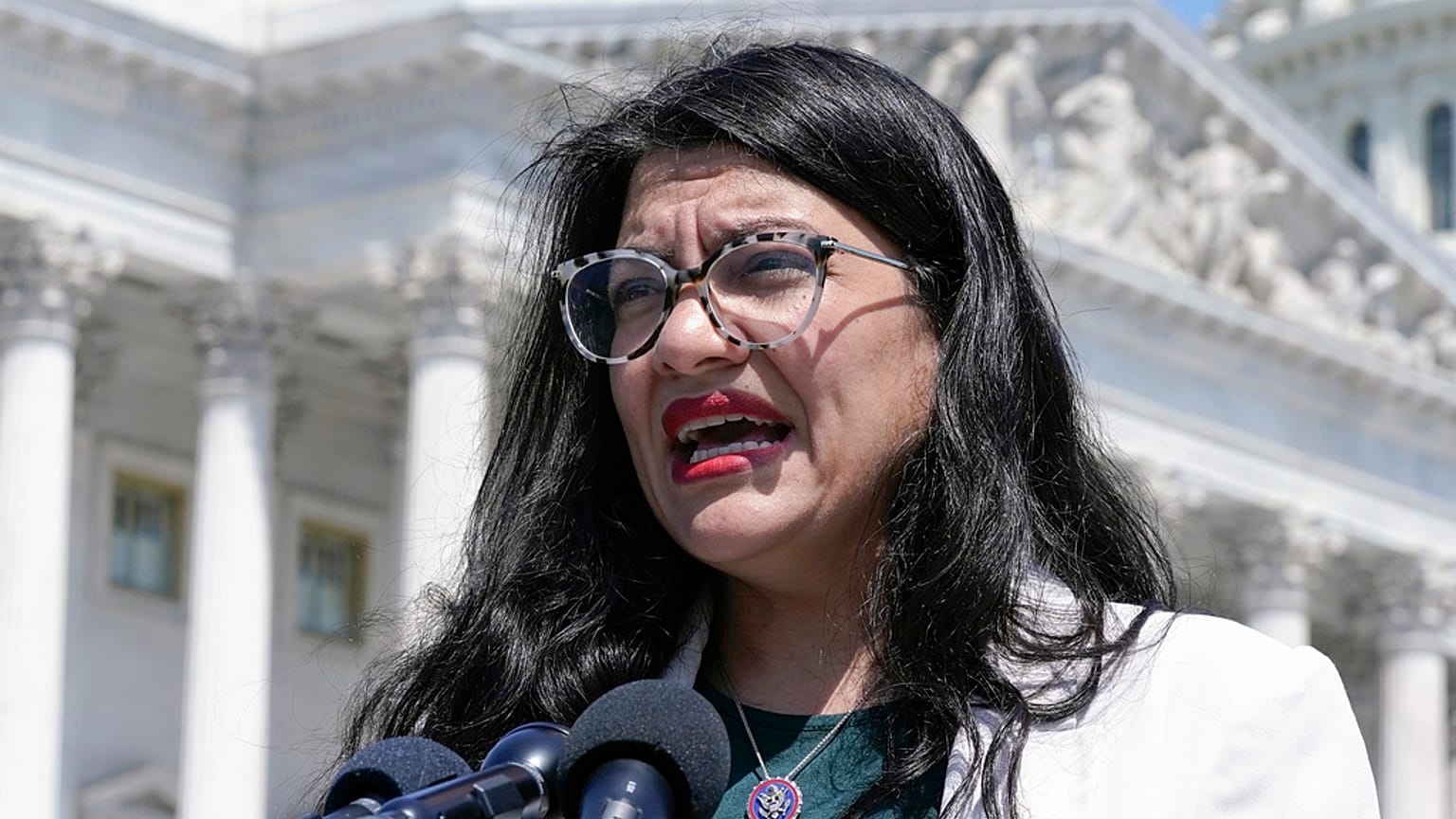 ABD Temsilciler Meclisi'nin Filistin asıllı üyesi Rashida Tlaib
