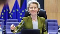 La présidente de la Commission européenne Ursula von der Leyen