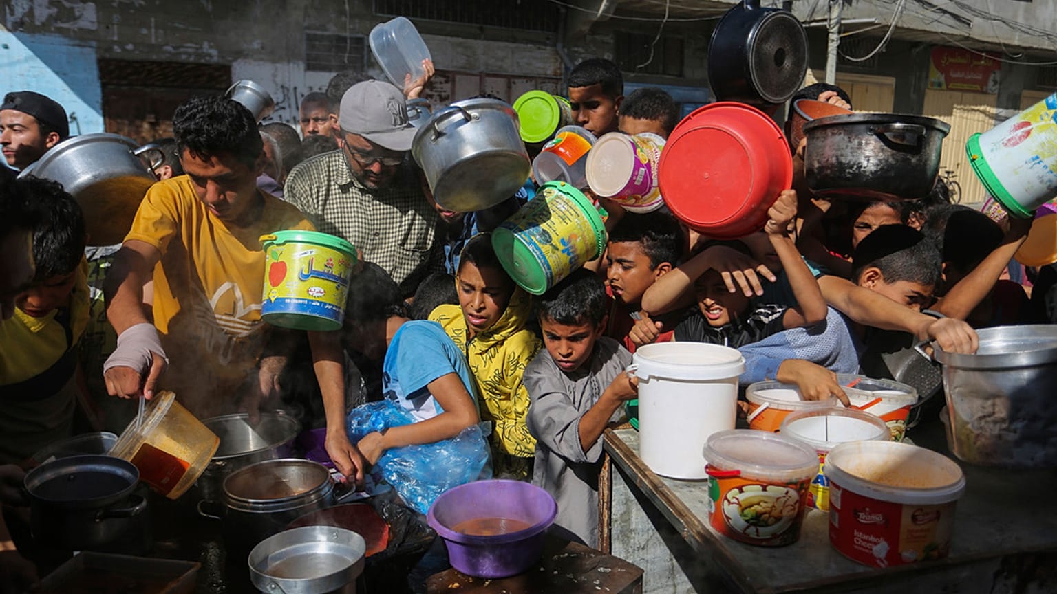 Campo profughi a Gaza
