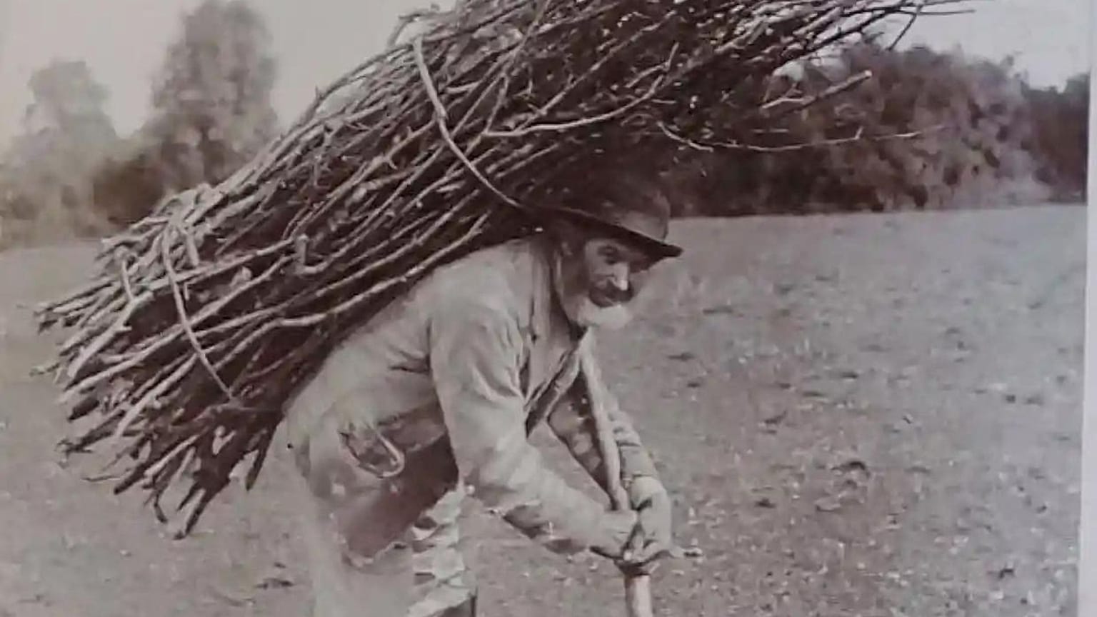 The Wiltshire thatcher, as seen on the cover of Led Zeppelin IV.