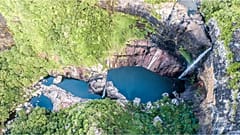 Mauritius boasts many beautiful waterfalls