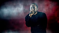 Kendrick Lamar performs at Coachella Music & Arts Festival at the Empire Polo Club in Indio, Calif., Sunday, April 16, 2017.