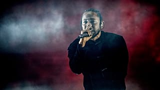 Kendrick Lamar performs at Coachella Music & Arts Festival at the Empire Polo Club in Indio, Calif., Sunday, April 16, 2017.