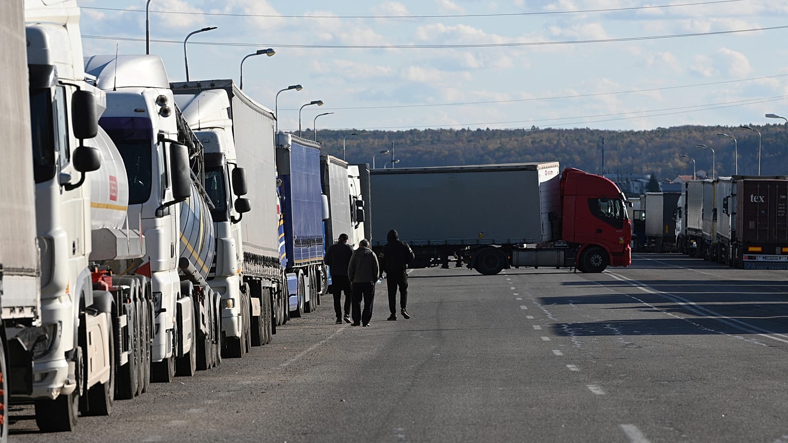 Frontiera tra Polonia e Ucraina, 9 novembre 
