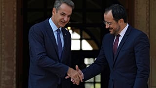 Κυριάκος Μητσοτάκης και Νίκος Χριστοδουλίδης