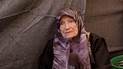 Filistinli mülteci kadın Souad el Alim