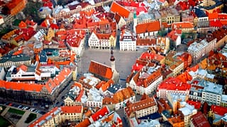 FILE - A general view of the old town of Tallinn, Estonia, is seen in this April 10, 2004 picture.