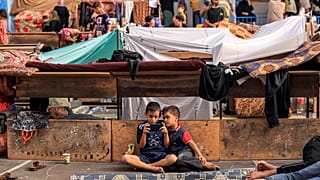 مدرسة تابعة للأونروا في غزة