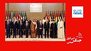 سران کشورهای عربی و اسلامی که در ریاض گردهم امدند