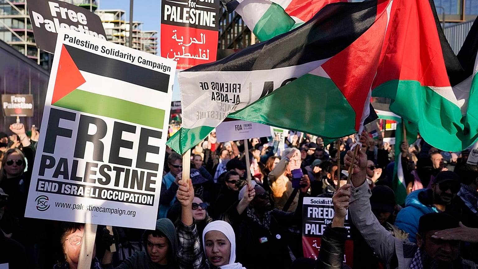 Continúan las manifestaciones masivas en Europa para pedir el alto el fuego en Gaza | Euronews