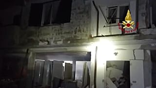 المنزل المدمر في إيطاليا