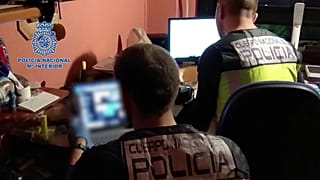إيقاف شبكة في إسبانيا
