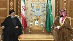 محمد بن سلمان وإبراهيم رئيسي