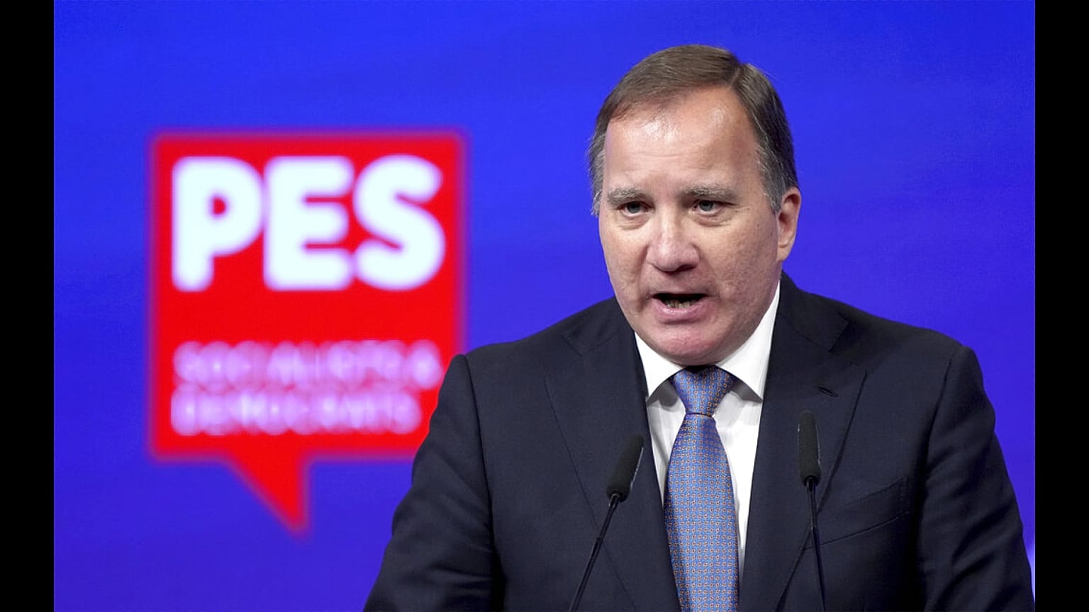 Il presidente del Partito Socialista europeo: l'ex primo ministro svedese Stefan Löfven.