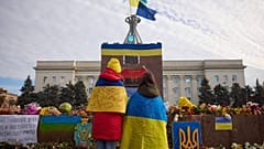 un anno di libertà. (Kherson, 11.11.2023)