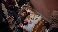 Trauer im Gazastreifen. Die Kämpfe haben nach Angaben der Palästinenser schon mehr als 10.000 Menschenleben gefordert.. 