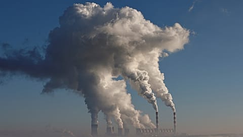 Smoke and steam billow from Belchatow Power Station, Europe's largest coal-fired power plant powered by lignite, in Zlobnica, Poland October 20, 2022.