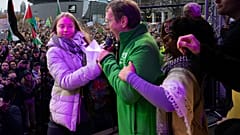 Thunberg mit Palästinenser-Tuch