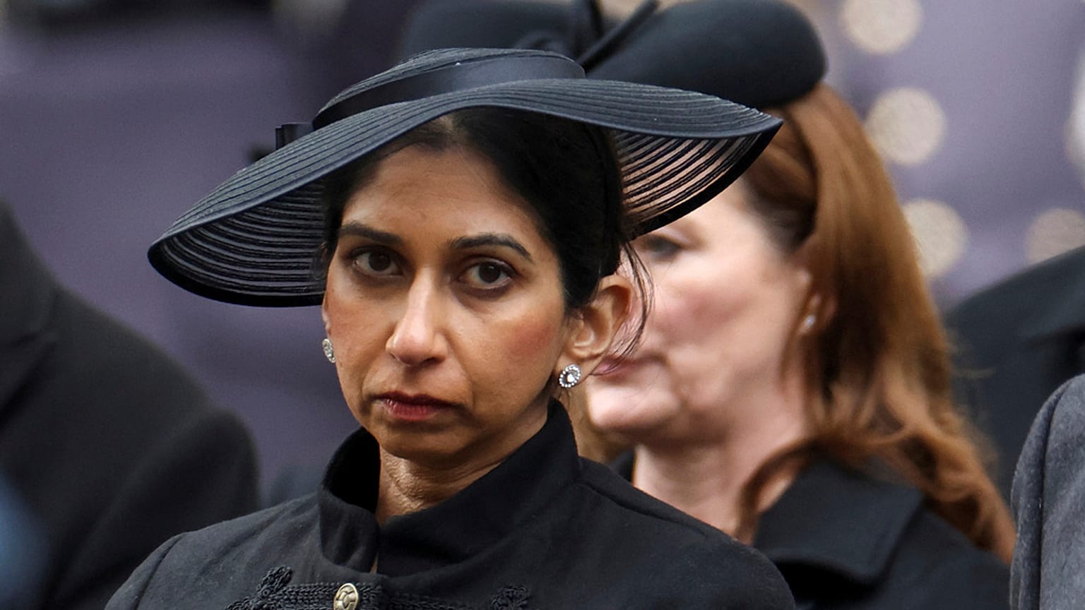 Am Sonntag war Suella Braverman noch beim Kriegsgedenken dabei