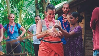 In Kerala, God's Own Country, you'd be able to spend time within the local community, learning their traditional ways of living.