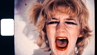 Still from Three Minute Scream, 1977 by Gina Birch
